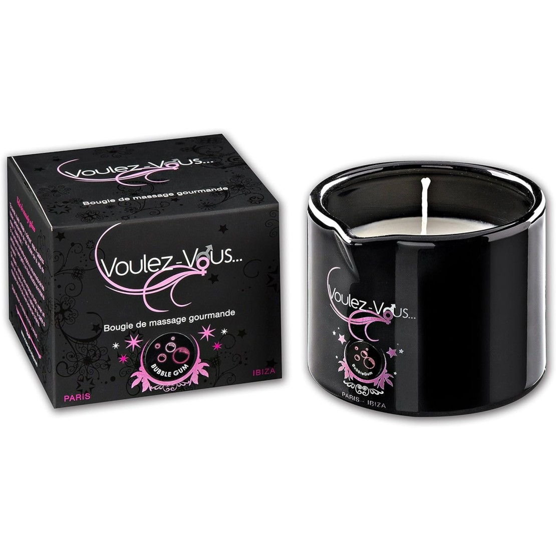 CANDELA PER SEXY MASSAGGIO AL GUSTO BUBBLE GUM