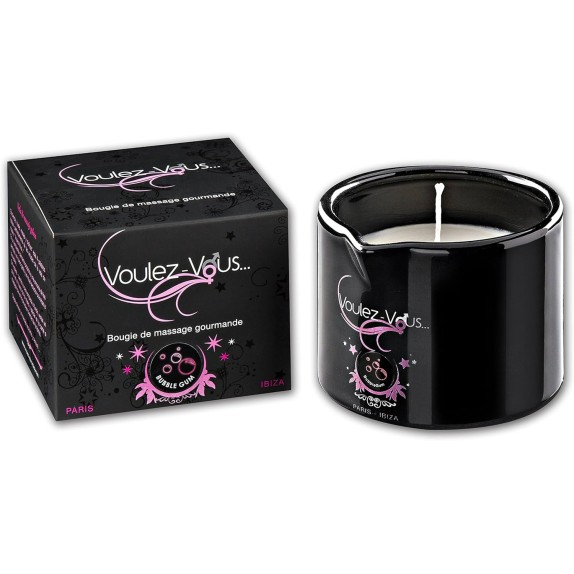 CANDELA PER SEXY MASSAGGIO AL GUSTO BUBBLE GUM