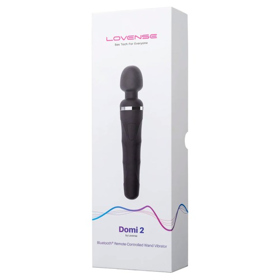 STIMOLATORE CLITORIDE - WAND CON APPLICAZIONE SEX TOY DOMI 2 LOVENSE