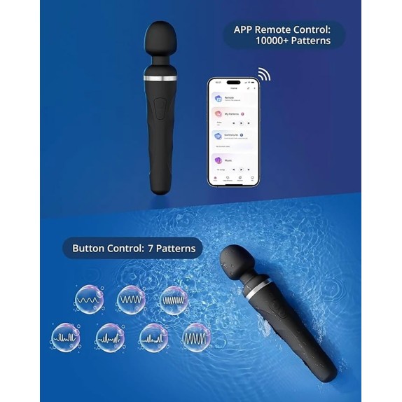 STIMOLATORE CLITORIDE - WAND CON APPLICAZIONE SEX TOY DOMI 2 LOVENSE