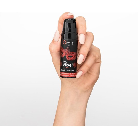 GEL ECCITANTE EFFETTO VIBRANTE E RISCALDANTE SEXY VIBE! HOT ORGIE