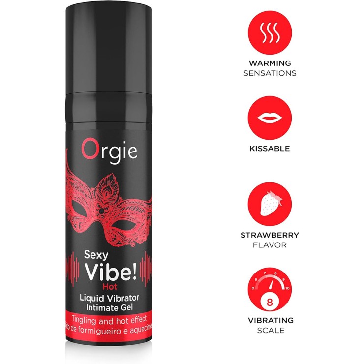 GEL ECCITANTE EFFETTO VIBRANTE E RISCALDANTE SEXY VIBE!... 2