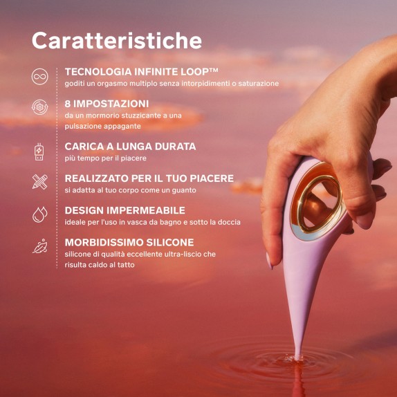 VIBRATORE CLITORIDEO LELO DOT CON PUNTA PIEGHEVOLE E PRECISA
