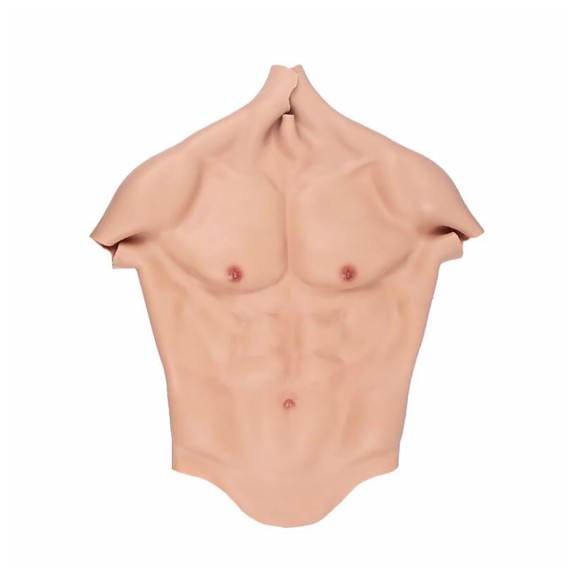 copy of MEZZO BUSTO INDOSSABILE ULTRA REALISTICO DI UOMO XX-DREAMSTOYS MUSCLE SUIT