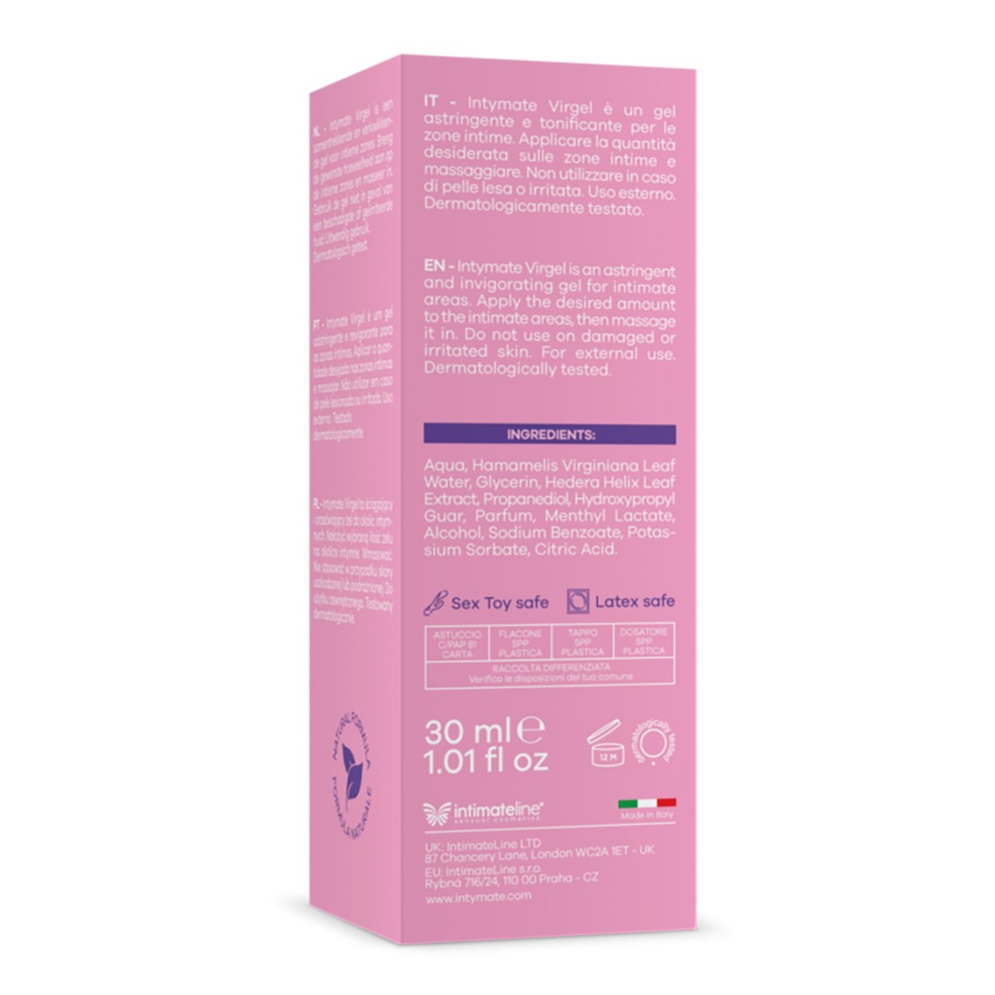 copy of GEL ASTRINGENTE E TONIFICANTE PER DONNA...