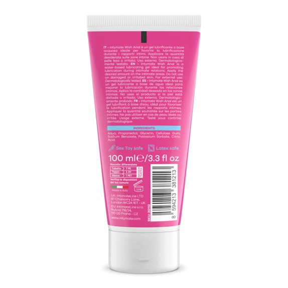 copy of LUBRIFICANTE ANALE A BASE D'ACQUA A LUNGA DURATA WISH