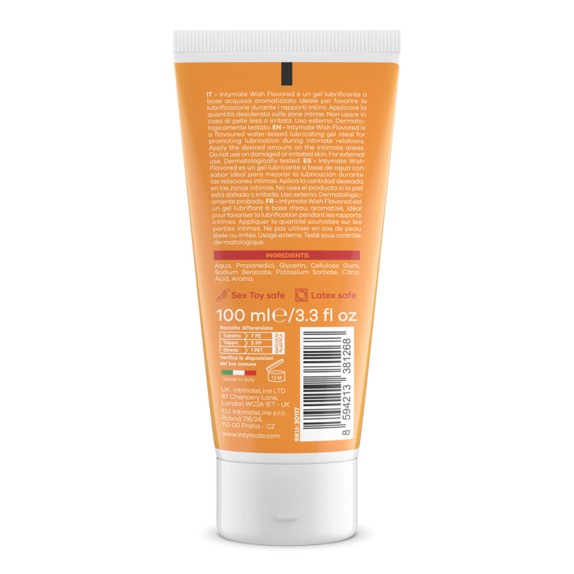 copy of LUBRIFICANTE INTIMO BIO AL CARAMELLO INTYMATE WISH 100ML