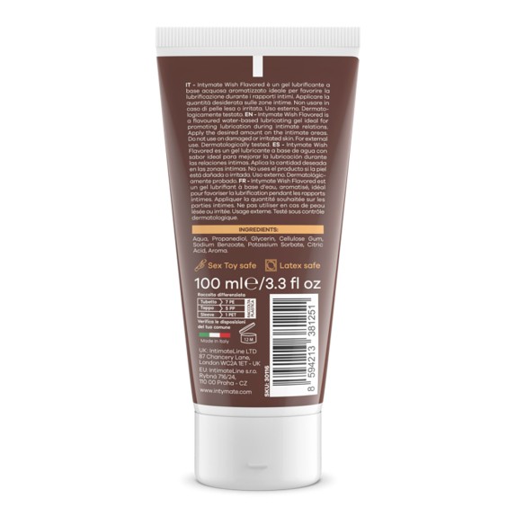 copy of LUBRIFICANTE VAGINALE BIO A BASE D'ACQUA AL CARAMELLO WISH 100ML