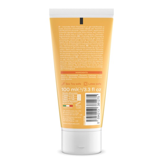 copy of LUBRIFICANTE VAGINALE ALLA VANIGLIA BIOLOGICO A BASE D'ACQUA WISH