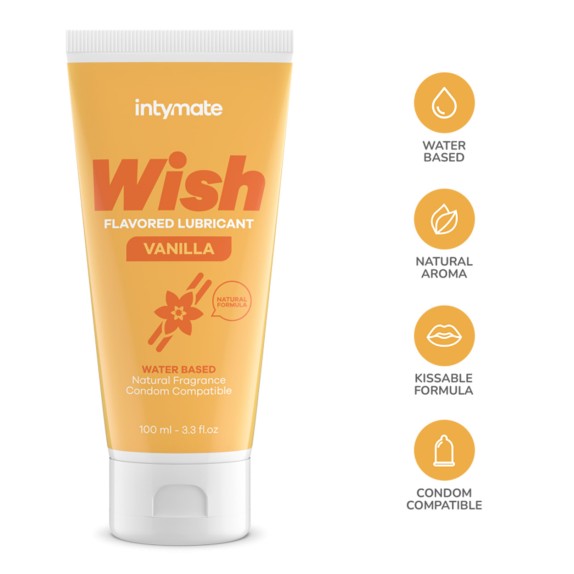 copy of LUBRIFICANTE VAGINALE ALLA VANIGLIA BIOLOGICO A BASE D'ACQUA WISH