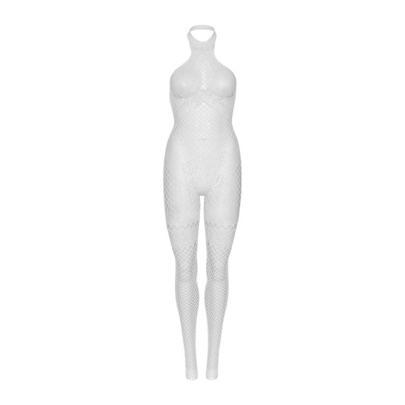 BODYSTOCKING SEXY PER DONNA IN RETE E PIZZO CON CAVALLO APERTO