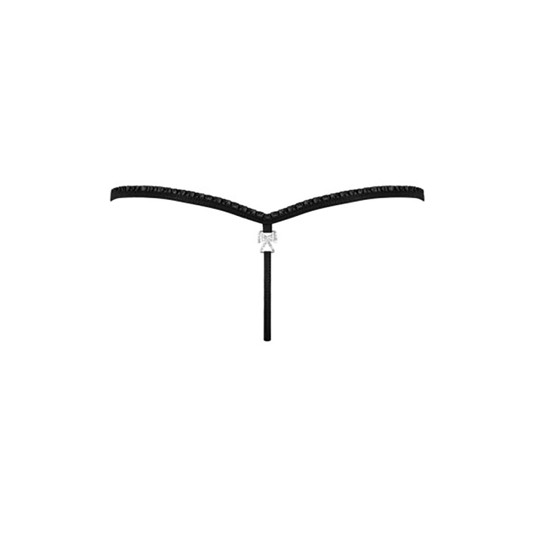 PERIZOMA COCARDINA CON FILETTO E BRILLANTINI