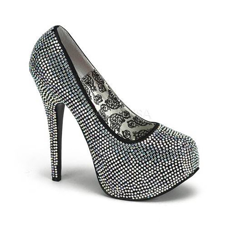 SCARPA DECOLTE' SEXY PER DONNA CON STRASS BORDELLO