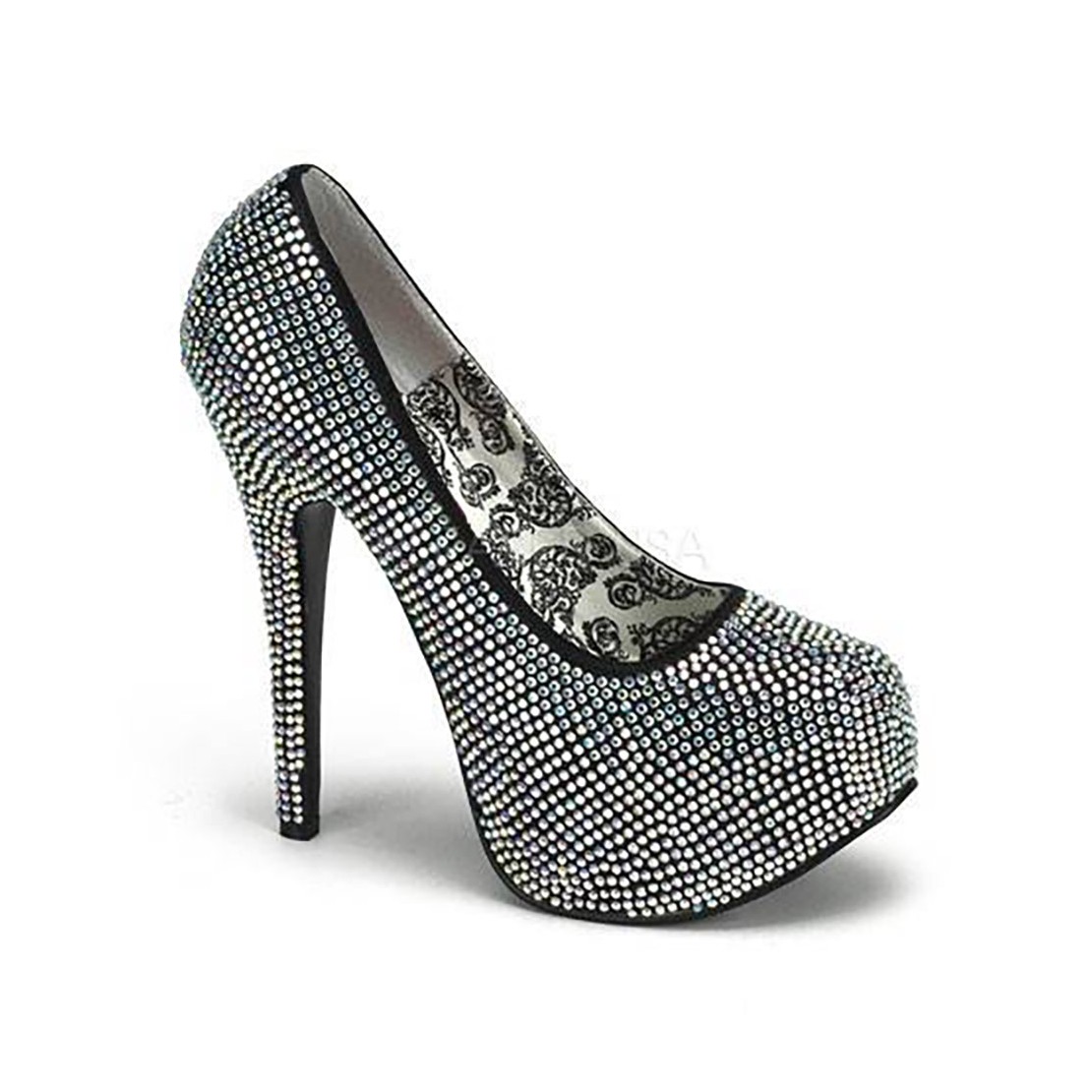 SCARPA DECOLTE' BORDELLO CON STRASS