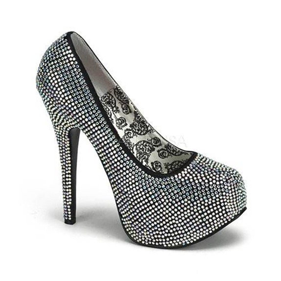 SCARPA DECOLTE' BORDELLO CON STRASS