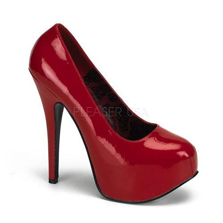 SCARPE SEXY NUMERI GRANDI DECOLTE' BORDELLO IN PVC LUCIDO...
