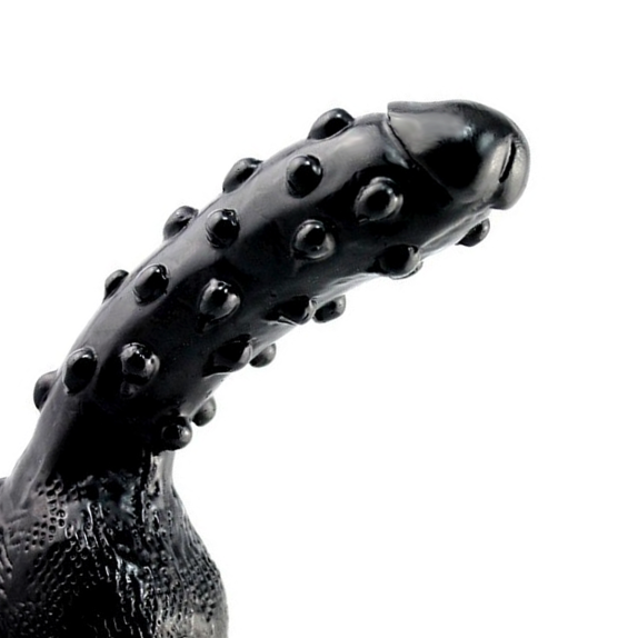 copy of DILDO FALLO REALISTICO NERO CON RILIEVI SEX TOY KAZAN CM. 18