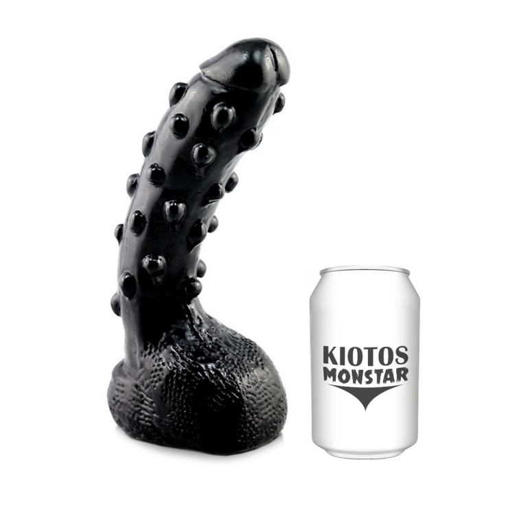 copy of DILDO FALLO REALISTICO NERO CON RILIEVI SEX TOY...