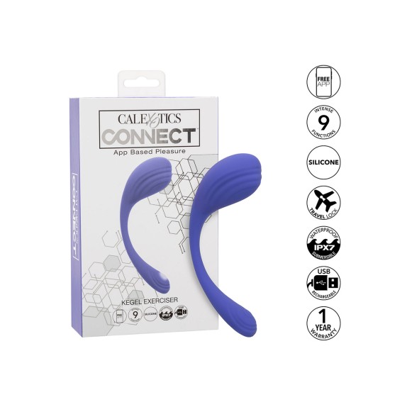 OVETTO VIBRANTE CON APP A DISTANZA PER PUNTO G CONTROLLO REMOTO KEGEL