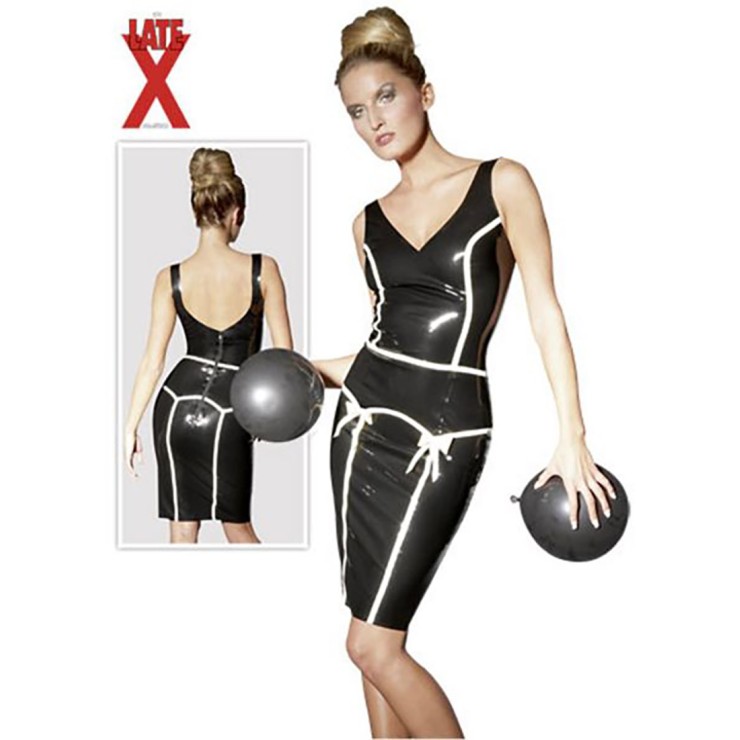 KLEID VESTITO IN LATEX PIN UP