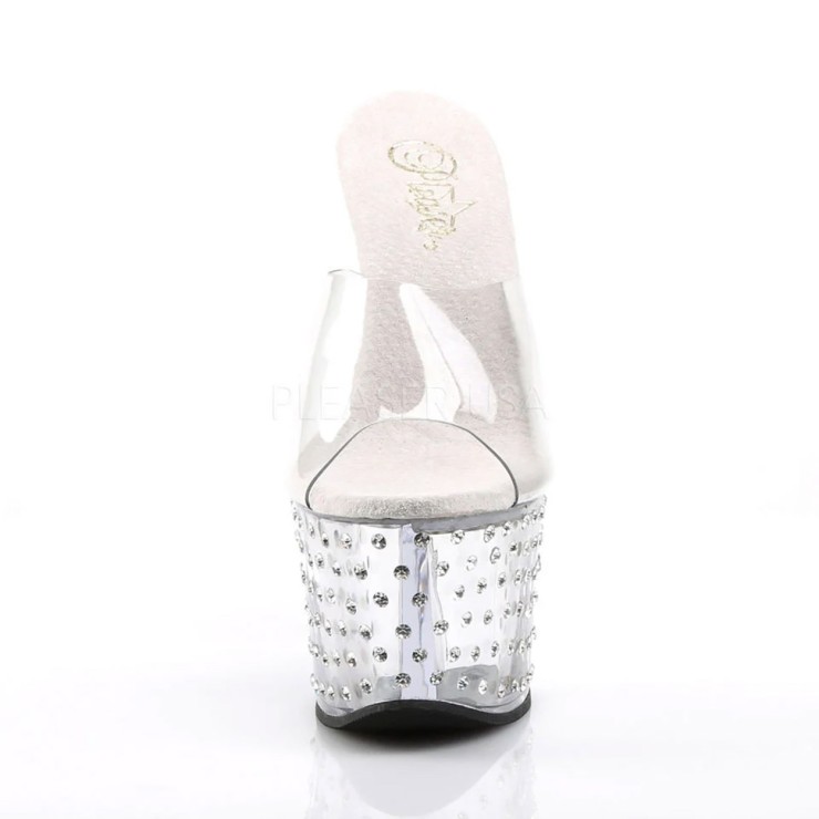 SANDALI TACCO 17.5 CM CON STRASS 2