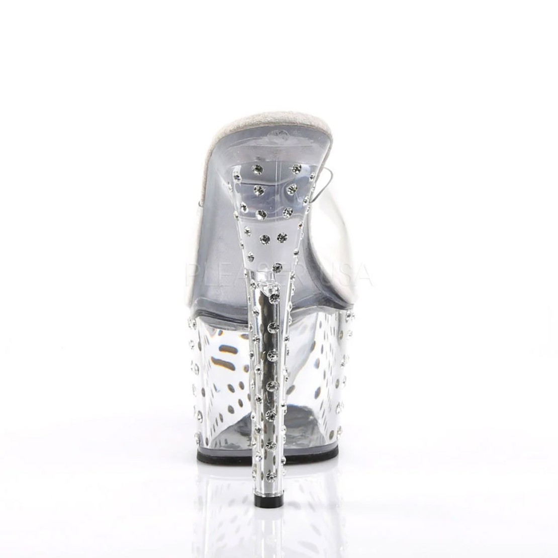 SANDALI TACCO 17.5 CM CON STRASS