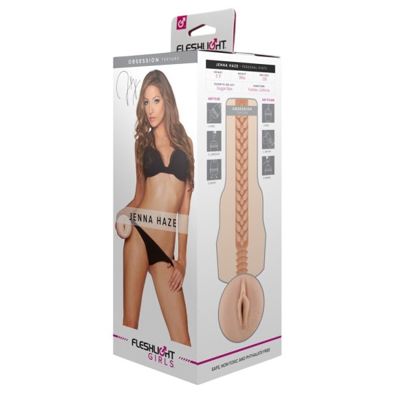 JENNA HAZE MASTURBATORE SEX TOY PER UOMO A VAGINA REALISTICA FLESHLIGHT