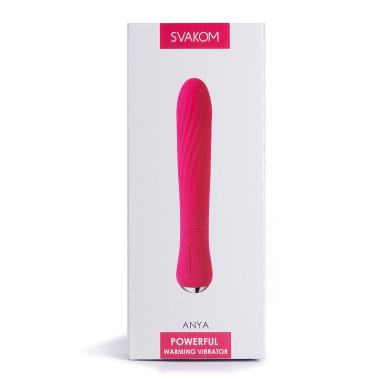 VIBRATORE PER PUNTO G CON FUNZIONE RISCALDANTE E...