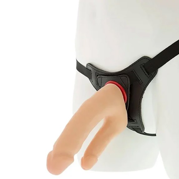 STRAP-ON DOPPIO PER DONNA SEX TOY REALISTICO