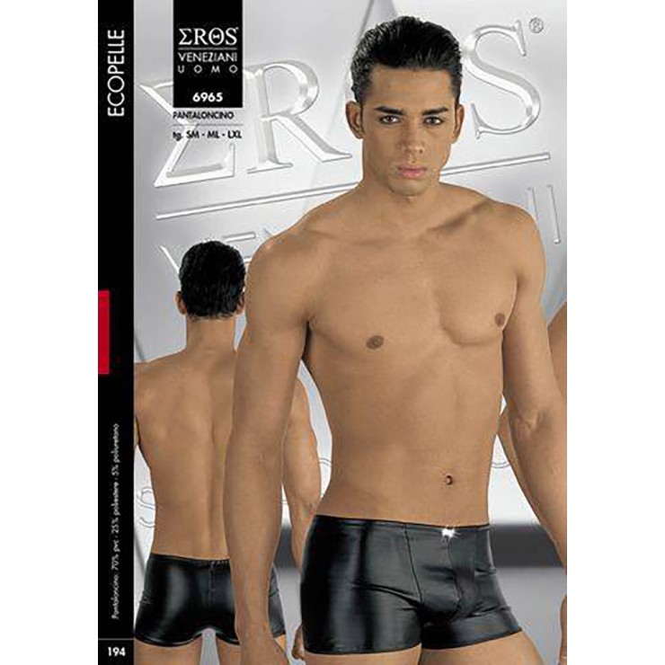BOXER SEXY IN PELLE PER UOMO
