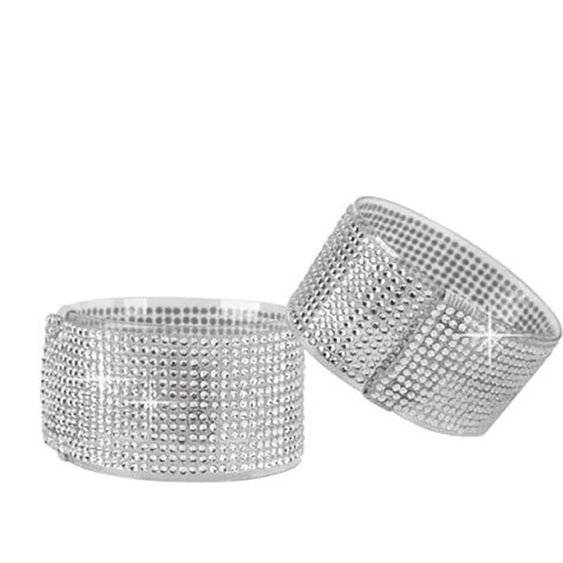 CAVIGLIERE TRASPARENTI SEXY CON STRASS...