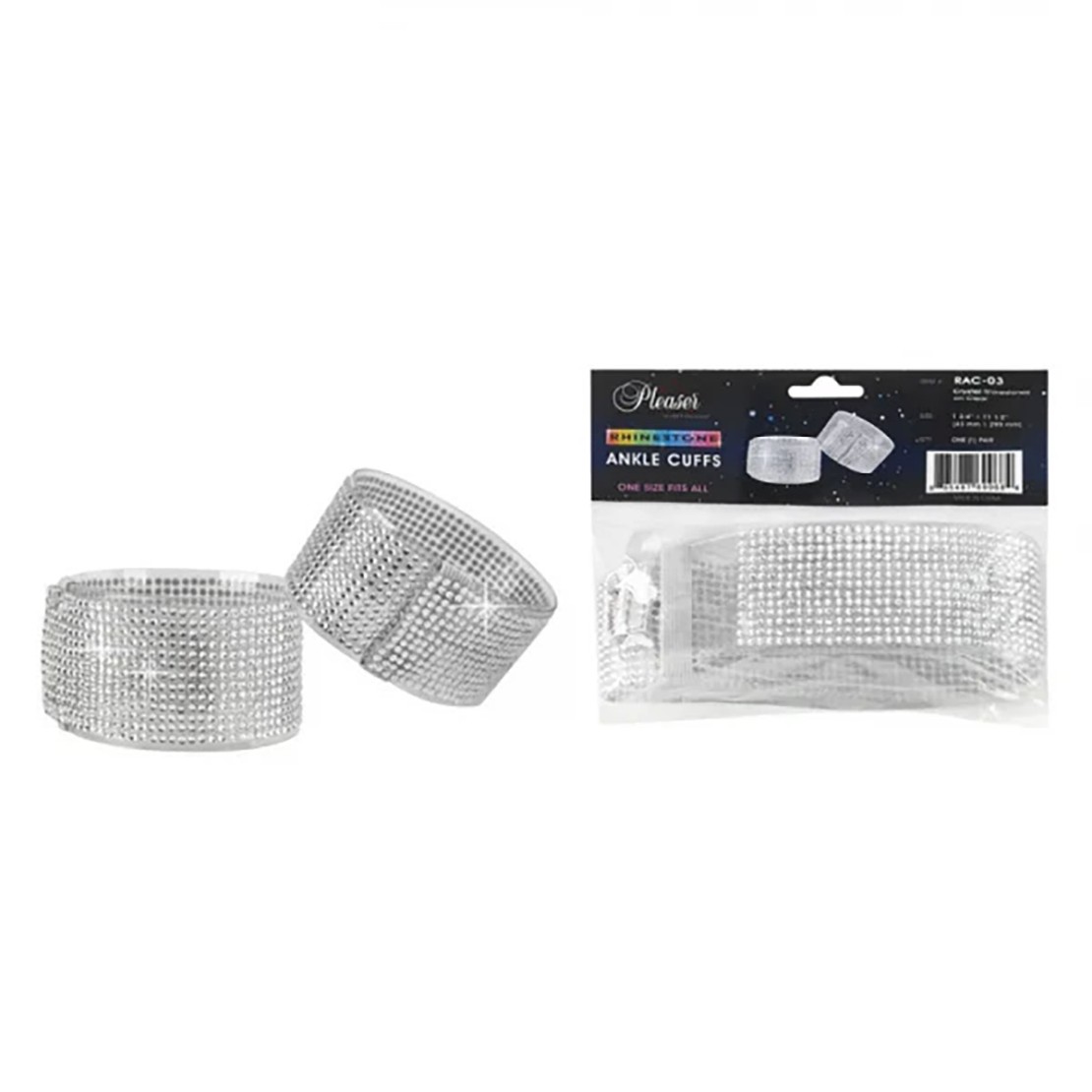 CAVIGLIERE TRASPARENTI SEXY CON STRASS...