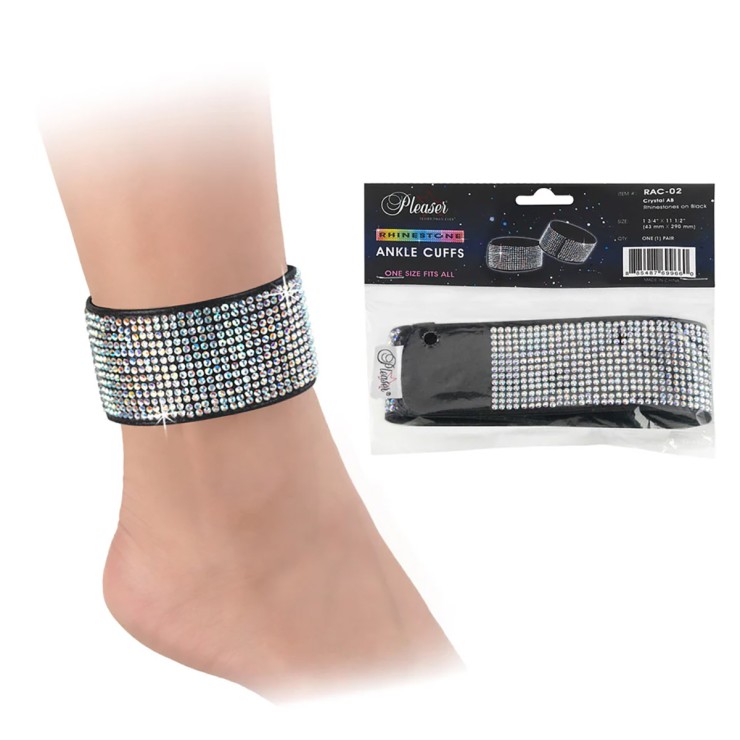 CAVIGLIERE SEXY CON STRASS TAGLIA UNICA ACCESSORIO SCARPE... 2