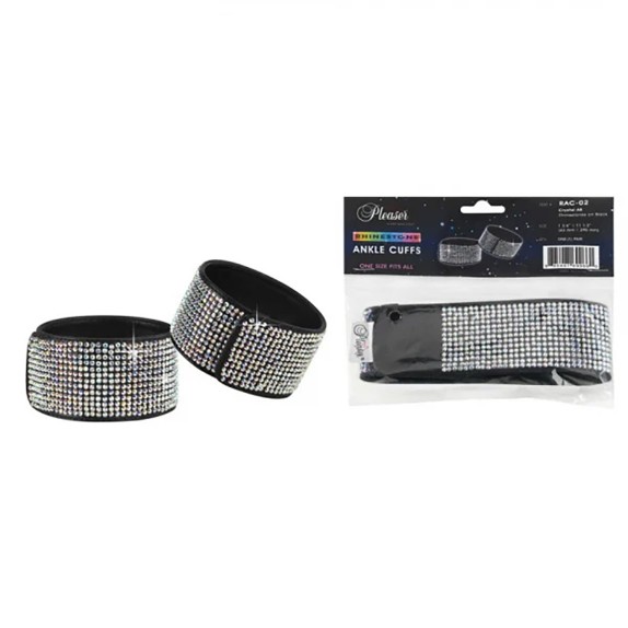 CAVIGLIERE SEXY CON STRASS TAGLIA UNICA ACCESSORIO SCARPE PLEASER
