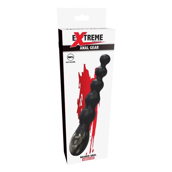 PALLINE ANALI VIBRANTI SEX TOY IN SILICONE USB BEADED ANAL VIBRATOR
