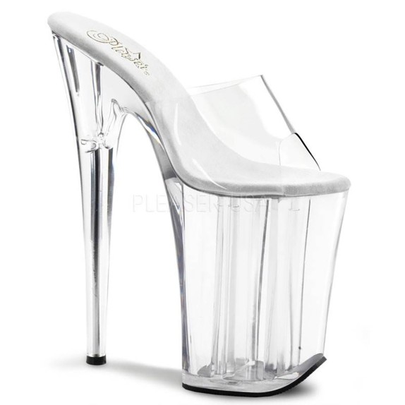 SCARPE TACCO 22 CM TRASPARENTI INF901/C/M