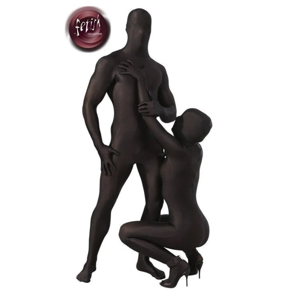 TUTA IN SPANDEX NERA UNISEX PHANTOMANZUG