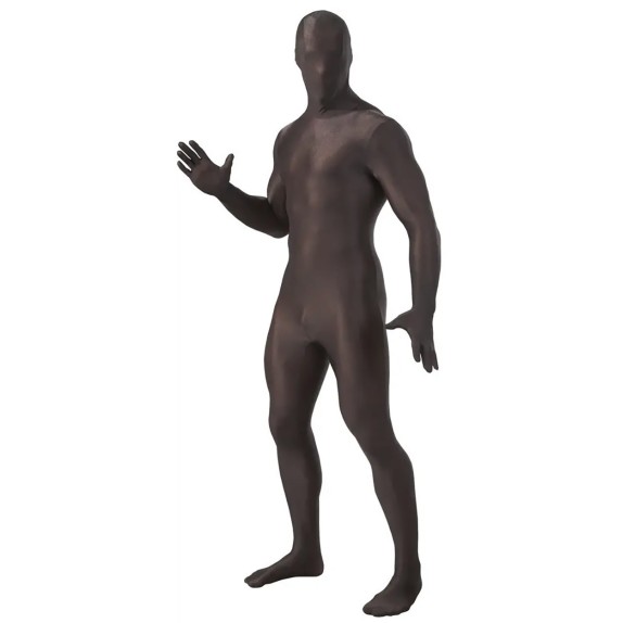 TUTA IN SPANDEX NERA UNISEX PHANTOMANZUG