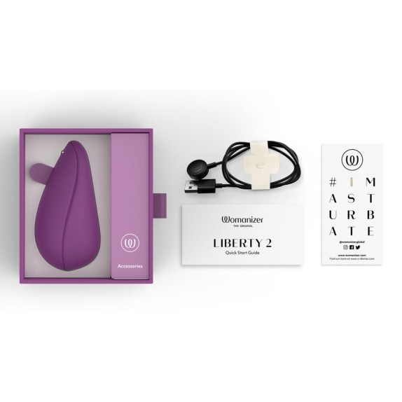 LIBERTY 2 WOMANIZER SUCCHIACLITORIDE SEX TOY PER DONNA CON TRAVEL LOCK