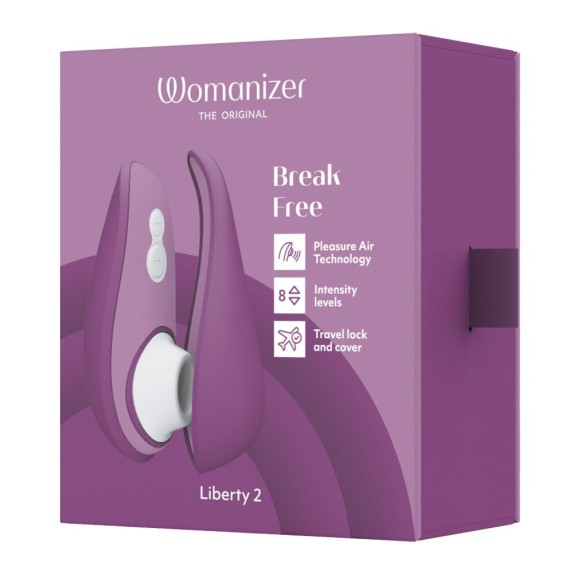 LIBERTY 2 WOMANIZER SUCCHIACLITORIDE SEX TOY PER DONNA CON TRAVEL LOCK