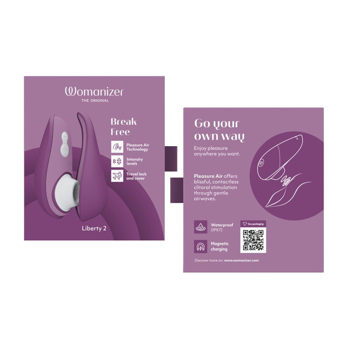 LIBERTY 2 WOMANIZER SUCCHIACLITORIDE SEX TOY...
