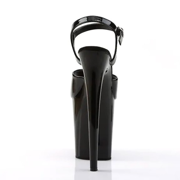 SANDALI SEXY TACCO 20 CM CON CINTURINO FLAM809/B/M