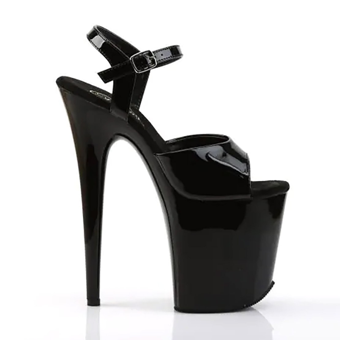 SANDALI SEXY TACCO 20 CM CON CINTURINO FLAM809/B/M