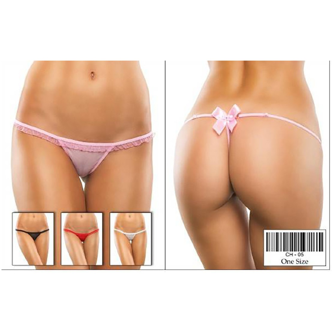 PERIZOMA SEXY CON FIOCCHETTO SUL RETRO