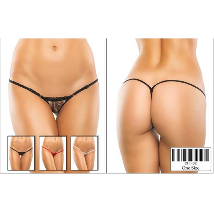 MINI PERIZOMA SEXY CON INCROCIO A RONDINE
