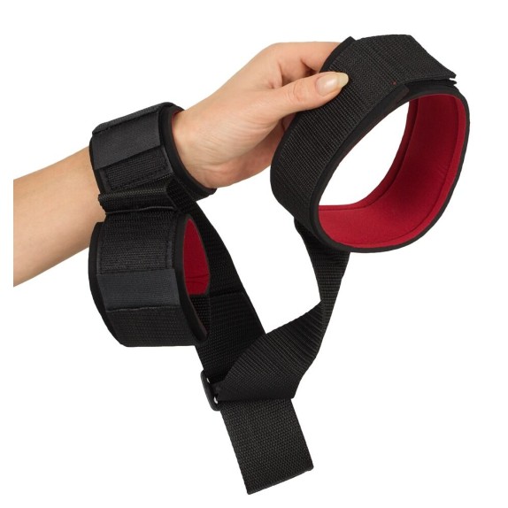 COLLARE CON MANETTE DA SCHIENA SEX-FESSELN
