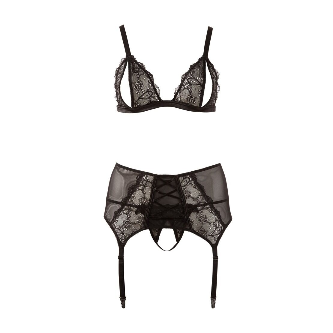 COMPLETO INTIMO APERTO SEXY TAGLIE FORTI