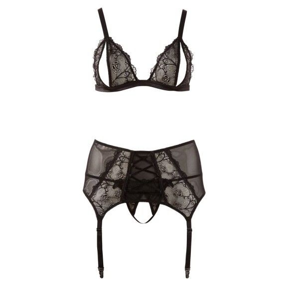 COMPLETO INTIMO APERTO SEXY TAGLIE FORTI