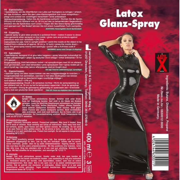 SPRAY PER LATEX PER LUCIDARLO 400 ML
