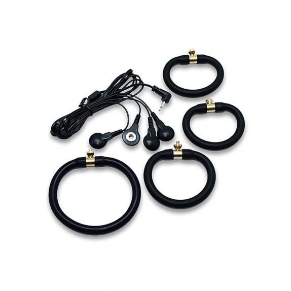 ANELLI IN SILICONE PER PENE SET ELETTROSTIMOLAZIONI